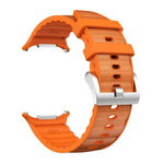 Pulseira de Relógio Desportiva de Silicone de Cor Sólida, Para Samsung Galaxy Watch Ultra 47mm / Ultra 2025