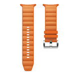 Pulseira de Relógio Desportiva de Silicone de Cor Sólida, Para Samsung Galaxy Watch Ultra 47mm / Ultra 2025