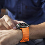 Pulseira de Relógio Desportiva de Silicone de Cor Sólida, Para Samsung Galaxy Watch Ultra 47mm / Ultra 2025