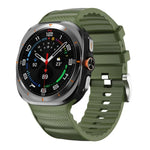 Pulseira de Relógio Desportiva de Silicone de Cor Sólida, Para Samsung Galaxy Watch Ultra 47mm / Ultra 2025