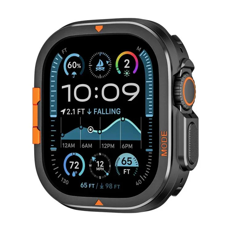 Capa Metálica de Cobertura Total para Relógio, Para Apple Watch Ultra 3 / 2 / 1 49mm