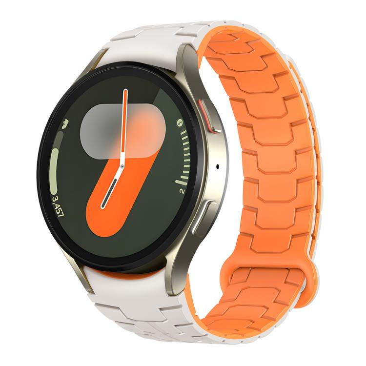 Magnetic Silicone Watch Band, For Samsung Galaxy Watch 7 / 6 / 5