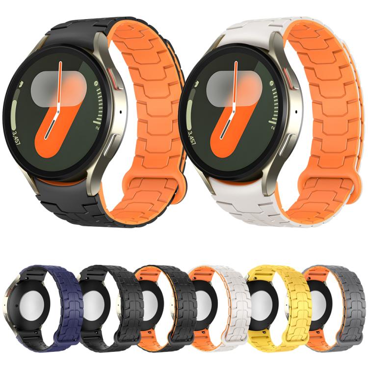 Magnetic Silicone Watch Band, For Samsung Galaxy Watch 7 / 6 / 5