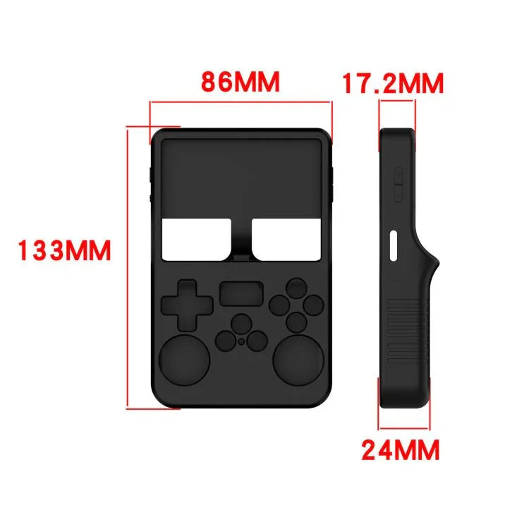 Capa Protetora de Silicone para Consola de Jogos Portátil, Para ANBERNIC R36S