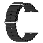 Pulseira de Silicone Oceano xDfind, para Apple Watch 46mm / 49mm / 45mm / 44mm, para Apple Watch 42mm / 41mm / 40mm / 38mm