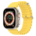 Pulseira de Silicone Oceano xDfind, para Apple Watch 46mm / 49mm / 45mm / 44mm, para Apple Watch 42mm / 41mm / 40mm / 38mm