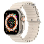 Pulseira de Silicone Oceano xDfind, para Apple Watch 46mm / 49mm / 45mm / 44mm, para Apple Watch 42mm / 41mm / 40mm / 38mm