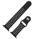 Pulseira Desportiva de Silicone Bicolor xDfind, para Apple Watch 46mm / 49mm / 45mm / 44mm, para Apple Watch 42mm / 41mm / 40mm / 38mm