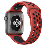 Pulseira Desportiva de Silicone Bicolor xDfind, para Apple Watch 46mm / 49mm / 45mm / 44mm, para Apple Watch 42mm / 41mm / 40mm / 38mm