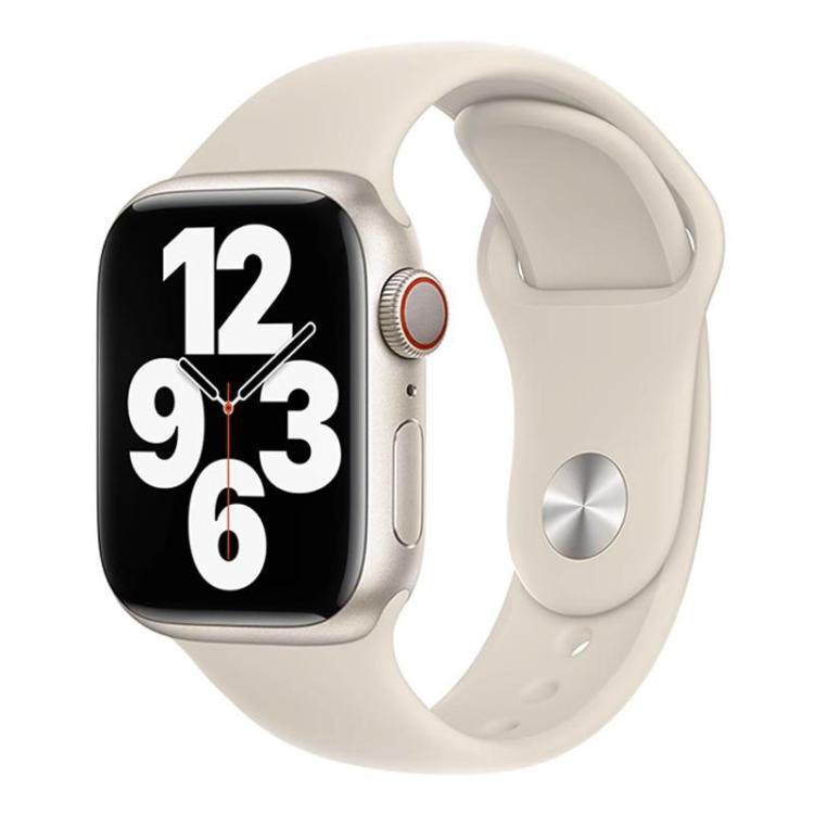Pulseira Desportiva de Silicone de Cor Sólida xDfind, para Apple Watch 46mm / 49mm / 45mm / 44mm, para Apple Watch 42mm / 41mm / 40mm / 38mm