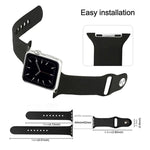 Pulseira Desportiva de Silicone de Cor Sólida xDfind, para Apple Watch 46mm / 49mm / 45mm / 44mm, para Apple Watch 42mm / 41mm / 40mm / 38mm