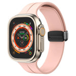 Pulseira de Silicone com Fivela Magnética de Cor Sólida xDfind, para Apple Watch 46mm / 49mm / 45mm / 44mm, para Apple Watch 42mm / 41mm / 40mm / 38mm
