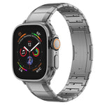 Pulseira com Fivela de Titânio Puro de Uma Conta, para Apple Watch 46mm / 49mm / 45mm / 44mm, para Apple Watch 42mm / 41mm / 40mm / 38mm