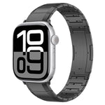 Pulseira com Fivela de Titânio Puro de Uma Conta, para Apple Watch 46mm / 49mm / 45mm / 44mm, para Apple Watch 42mm / 41mm / 40mm / 38mm