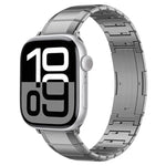 Pulseira com Fivela de Titânio Puro de Uma Conta, para Apple Watch 46mm / 49mm / 45mm / 44mm, para Apple Watch 42mm / 41mm / 40mm / 38mm