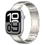 Pulseira com Fivela de Titânio Puro de Uma Conta, para Apple Watch 46mm / 49mm / 45mm / 44mm, para Apple Watch 42mm / 41mm / 40mm / 38mm