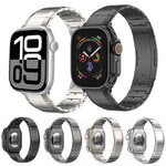 Pulseira com Fivela de Titânio Puro de Uma Conta, para Apple Watch 46mm / 49mm / 45mm / 44mm, para Apple Watch 42mm / 41mm / 40mm / 38mm