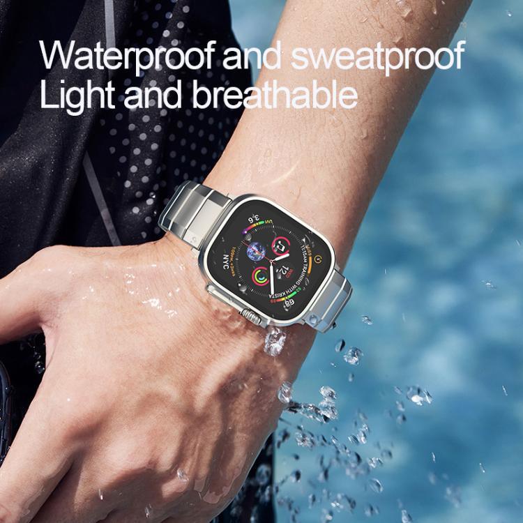 Pulseira com Fivela de Titânio Puro de Uma Conta, para Apple Watch 46mm / 49mm / 45mm / 44mm, para Apple Watch 42mm / 41mm / 40mm / 38mm