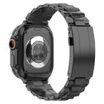 Bracelete de Relógio Destacável em Titânio com Fivela T em Forma de Tartaruga, Para Apple Watch 46mm / 49mm / 45mm / 44mm, Para Apple Watch 42mm / 41mm / 40mm / 38mm