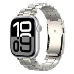 Bracelete de Relógio Destacável em Titânio com Fivela T em Forma de Tartaruga, Para Apple Watch 46mm / 49mm / 45mm / 44mm, Para Apple Watch 42mm / 41mm / 40mm / 38mm
