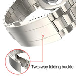 Bracelete de Relógio Destacável em Titânio com Fivela T em Forma de Tartaruga, Para Apple Watch 46mm / 49mm / 45mm / 44mm, Para Apple Watch 42mm / 41mm / 40mm / 38mm