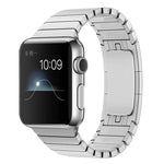 Pulseira de Aço Inoxidável com Uma Conta xDfind, para Apple Watch 46mm / 49mm / 45mm / 44mm, para Apple Watch 42mm / 41mm / 40mm / 38mm