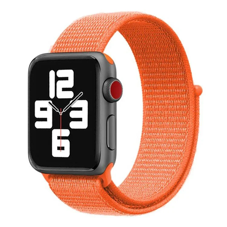 Pulseira de Nylon com Fecho de Gancho e Argola xDfind, para Apple Watch 42mm / 41mm / 40mm / 38mm