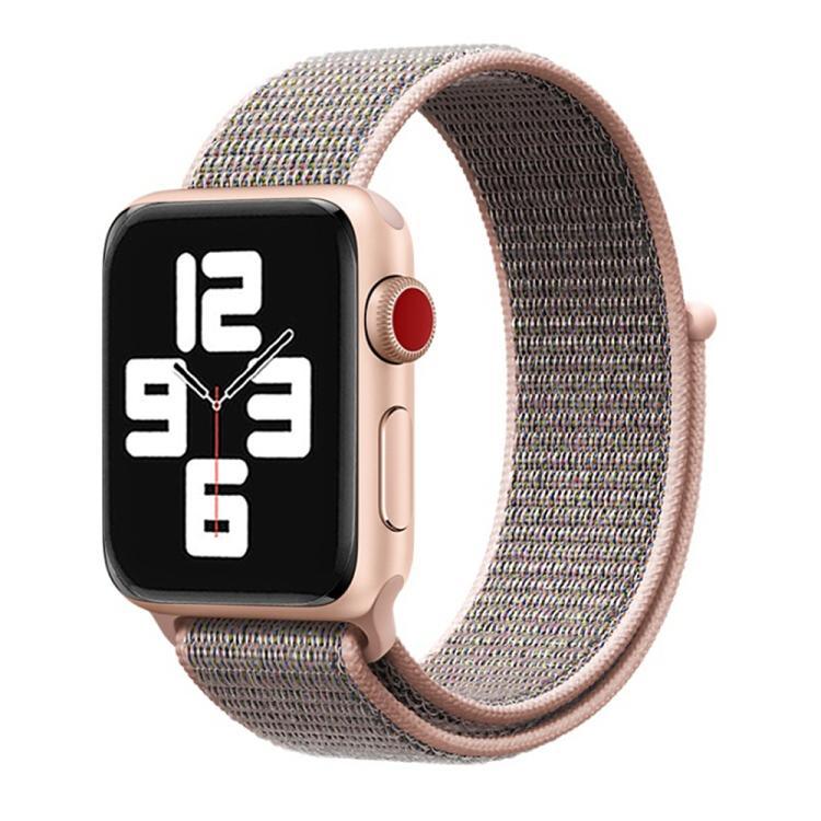 Pulseira de Nylon com Fecho de Gancho e Argola xDfind, para Apple Watch 42mm / 41mm / 40mm / 38mm