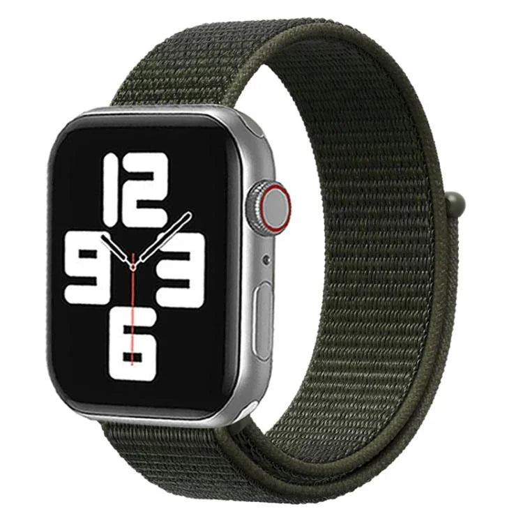 Pulseira de Nylon com Fecho de Gancho e Argola xDfind, para Apple Watch 42mm / 41mm / 40mm / 38mm