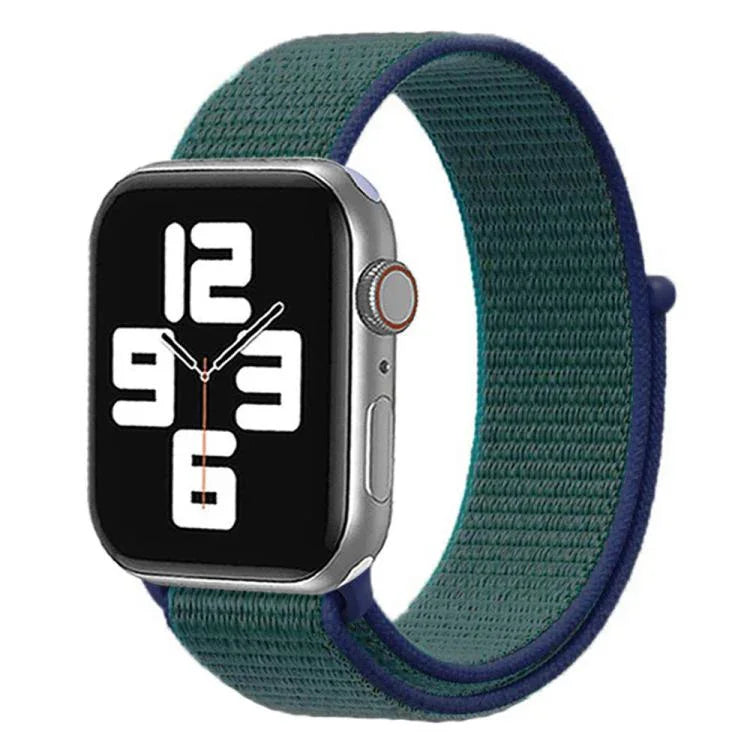 Pulseira de Nylon com Fecho de Gancho e Argola xDfind, para Apple Watch 42mm / 41mm / 40mm / 38mm