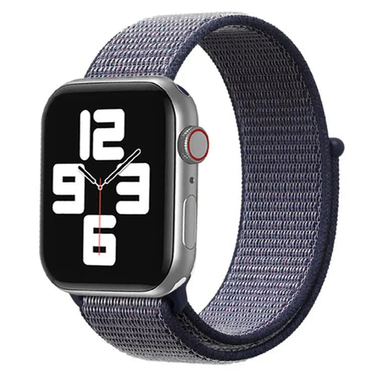 Pulseira de Nylon com Fecho de Gancho e Argola xDfind, para Apple Watch 42mm / 41mm / 40mm / 38mm