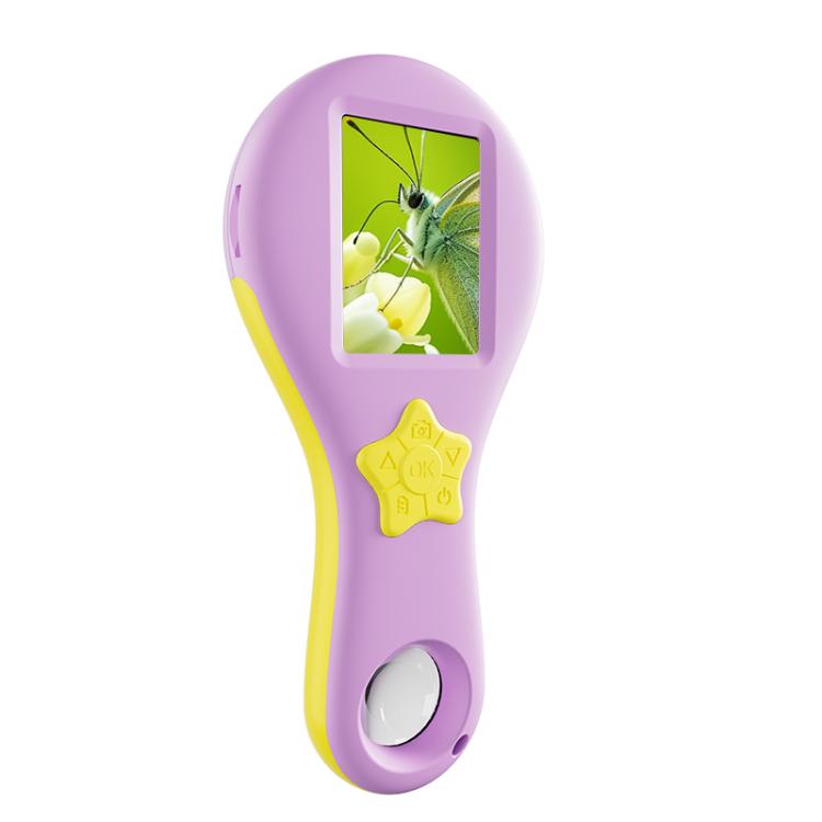 Microscópio Digital Portátil para Crianças com Ecrã IPS de 2 polegadas, Ampliação 500X, T56, T57