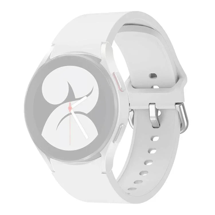 xDfind Solid Color Colorful Buckle Quick Release Silicone Watch Band, For Samsung Galaxy Watch7 / Watch FE 40mm, For Samsung Galaxy Watch6 / Watch6 Classic, For Samsung Galaxy Watch5 / Watch5 Pro, For Samsung Galaxy Watch4 / Watch4 Classic