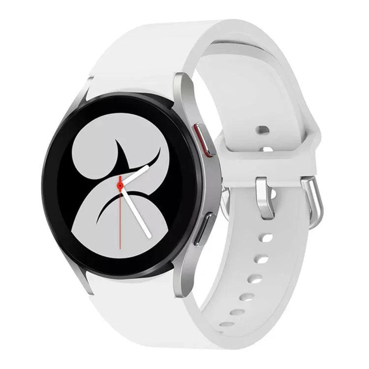 Bracelete de Silicone com Fivela Colorida de Liberação Rápida xDfind, Para Samsung Galaxy Watch7 / Watch FE 40mm, Para Samsung Galaxy Watch6 / Watch6 Classic, Para Samsung Galaxy Watch5 / Watch5 Pro, Para Samsung Galaxy Watch4 / Watch4 Classic