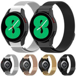 Pulseira de Relógio em Aço Inoxidável com Fecho Rápido Magnético Milan xDfind, Para Samsung Galaxy Watch7 / FE / 6 / 5 / 4