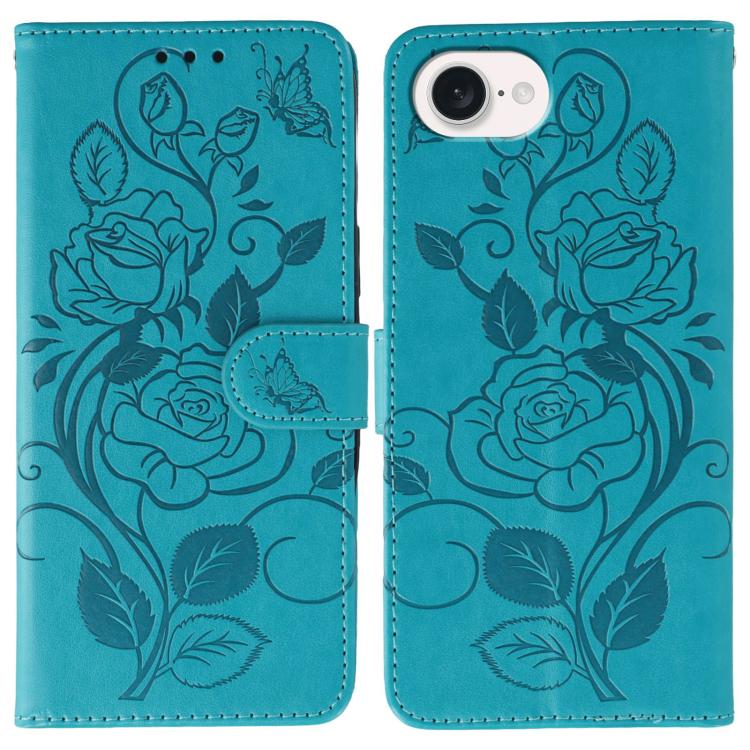 Capa de telemóvel em pele com relevo de borboleta rosa, para iPhone 17e / 16e, para iPhone 17 Pro Max, para iPhone 17 Pro, para iPhone 17, para iPhone Air