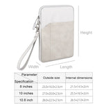 Capa Protetora de Feltro ND00S, Bolsa Interna de Transporte, Para Tablet de 8 polegadas ou Menor, Para Tablet de 10 polegadas ou Menor, Para Tablet de 10.8 polegadas ou Menor