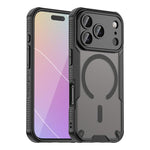 Capa de telemóvel magnética Armor Glaze MagSafe, para iPhone 17 Pro Max, para iPhone 17 Pro, para iPhone 17, para iPhone Air