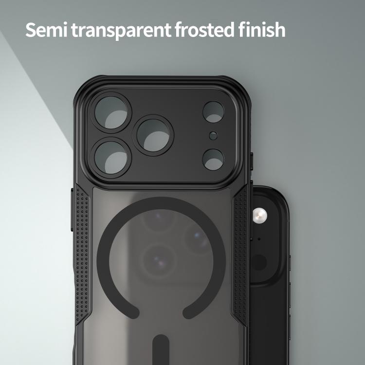 Capa de telemóvel magnética Armor Glaze MagSafe, para iPhone 17 Pro Max, para iPhone 17 Pro, para iPhone 17, para iPhone Air
