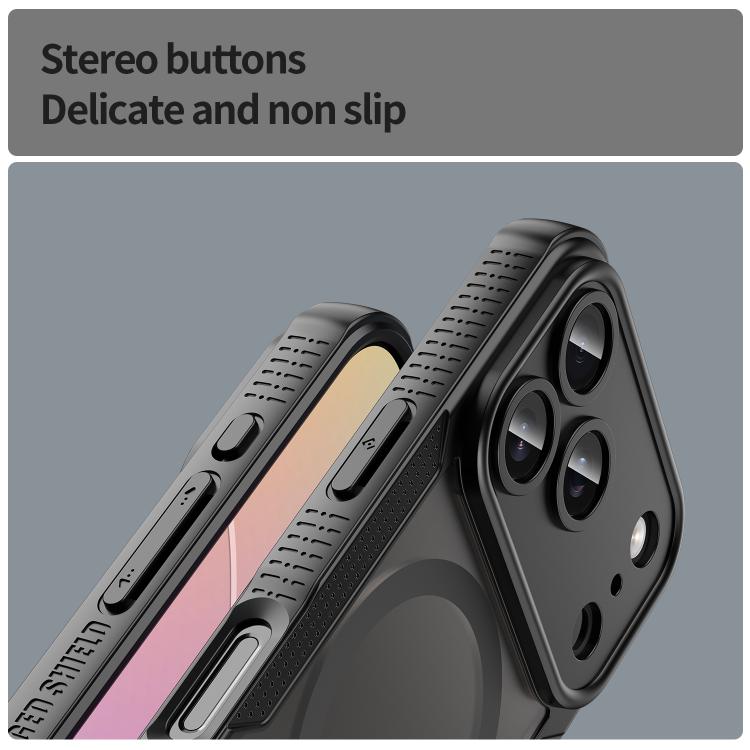 Capa de telemóvel magnética Armor Glaze MagSafe, para iPhone 17 Pro Max, para iPhone 17 Pro, para iPhone 17, para iPhone Air
