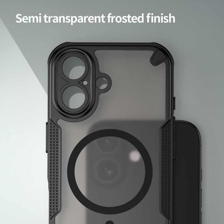 Capa de telemóvel magnética Armor Glaze MagSafe, para iPhone 17 Pro Max, para iPhone 17 Pro, para iPhone 17, para iPhone Air