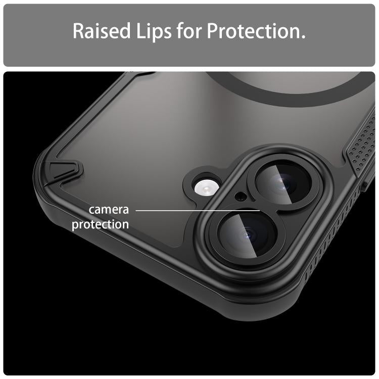 Capa de telemóvel magnética Armor Glaze MagSafe, para iPhone 17 Pro Max, para iPhone 17 Pro, para iPhone 17, para iPhone Air