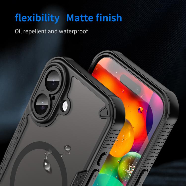 Capa de telemóvel magnética Armor Glaze MagSafe, para iPhone 17 Pro Max, para iPhone 17 Pro, para iPhone 17, para iPhone Air