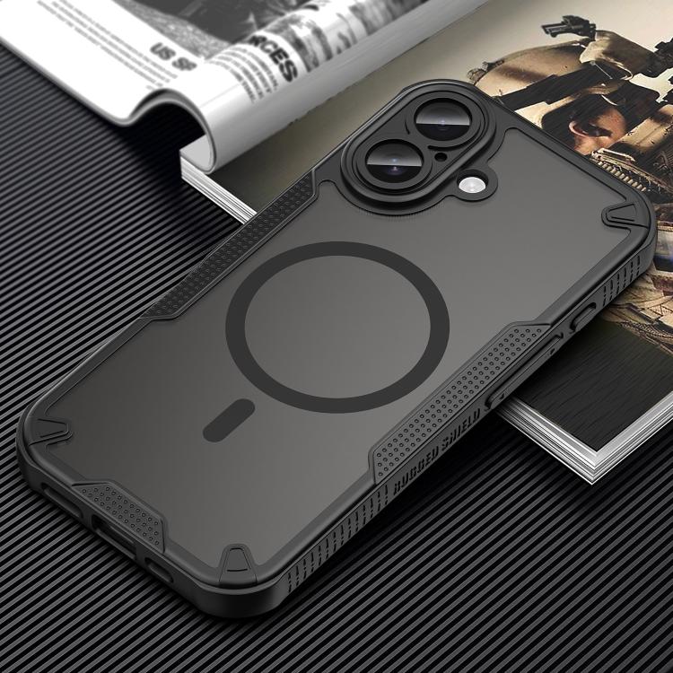 Capa de telemóvel magnética Armor Glaze MagSafe, para iPhone 17 Pro Max, para iPhone 17 Pro, para iPhone 17, para iPhone Air
