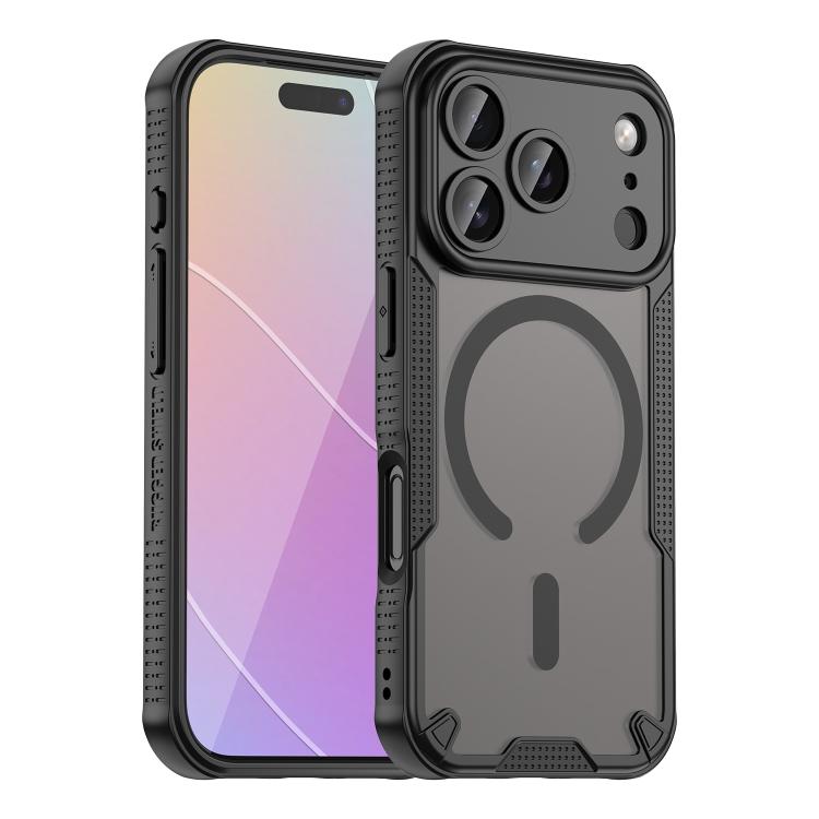 Capa de telemóvel magnética Armor Glaze MagSafe, para iPhone 17 Pro Max, para iPhone 17 Pro, para iPhone 17, para iPhone Air