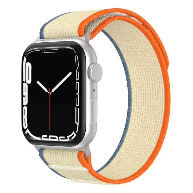 Bracelete de Relógio em Nylon com Loop de Duas Secções xDfind, Para Apple Watch 46mm / 49mm / 45mm / 44mm, Para Apple Watch 42mm / 41mm / 40mm / 38mm