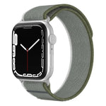 Bracelete de Relógio em Nylon com Loop de Duas Secções xDfind, Para Apple Watch 46mm / 49mm / 45mm / 44mm, Para Apple Watch 42mm / 41mm / 40mm / 38mm