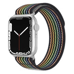 Bracelete de Relógio em Nylon com Loop de Duas Secções xDfind, Para Apple Watch 46mm / 49mm / 45mm / 44mm, Para Apple Watch 42mm / 41mm / 40mm / 38mm