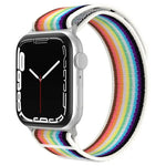 Bracelete de Relógio em Nylon com Loop de Duas Secções xDfind, Para Apple Watch 46mm / 49mm / 45mm / 44mm, Para Apple Watch 42mm / 41mm / 40mm / 38mm