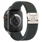 Bracelete de Relógio em Nylon com Loop e Botão de Pressão com Fivela em Titânio xDfind, Para Apple Watch 46mm / 49mm / 45mm / 44mm, Para Apple Watch 42mm / 41mm / 40mm / 38mm